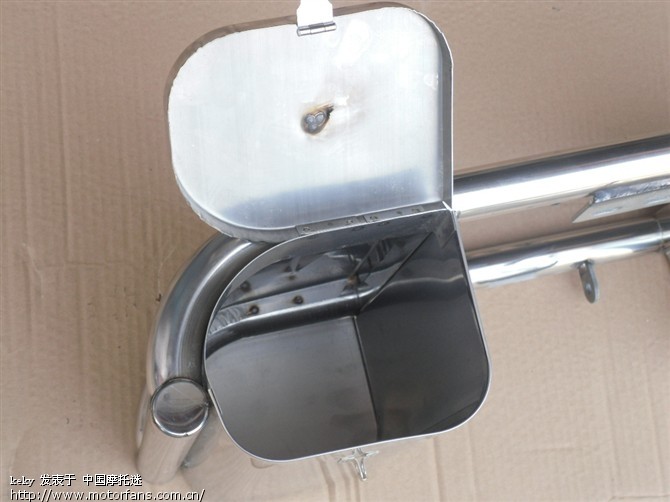 锁式带盖保险杠储物箱 - 摩托车论坛 - 摩托车论