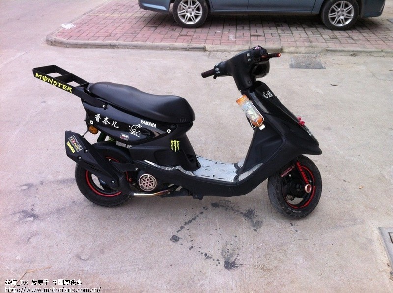 福禧100CC 被朋友拉高速 - 踏板论坛 - 雅马哈