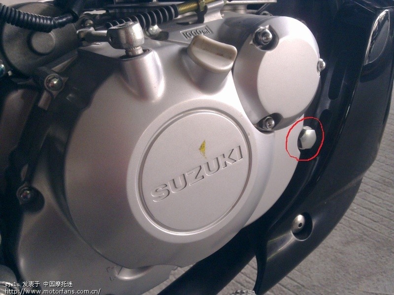 EN150 漏机油了!16楼问题找到了。 - 豪爵铃木