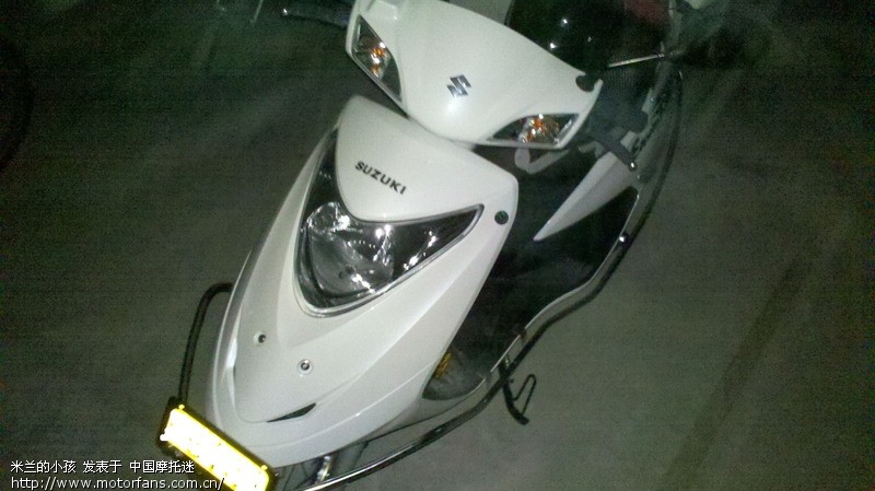 铃木睿彩新车出炉,多图 - 踏板论坛 - 铃木踏板摩