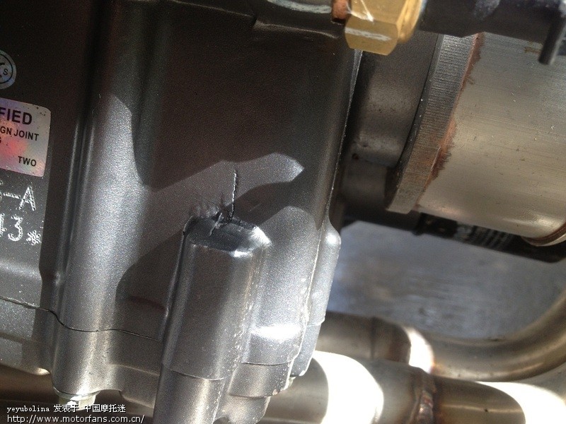 发动机裂纹的问题 - 进口品牌 - 贝纳利Benelli -