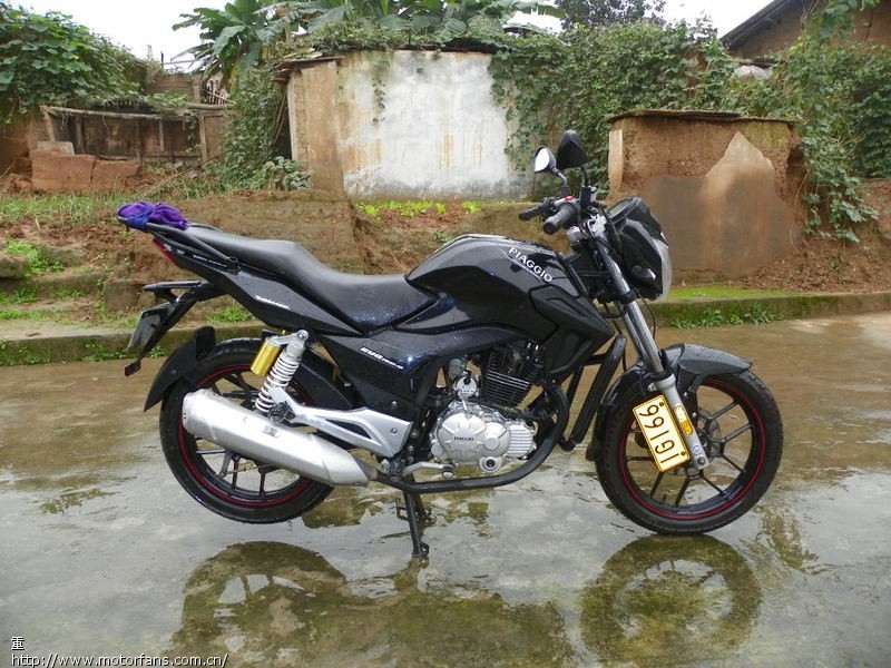 我的比亚乔罗宾逊150-8高配 加详细优缺点 - 摩