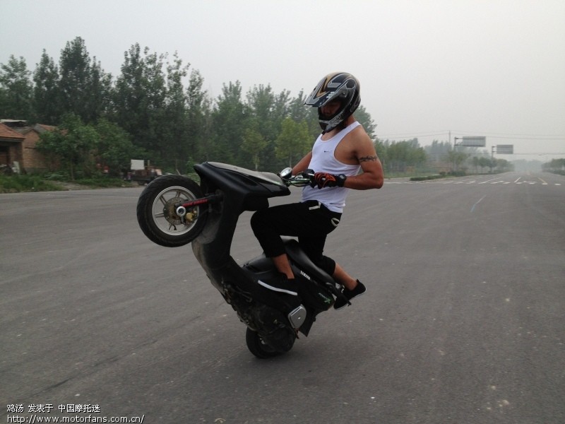 白菜特技:长距离翘头 - 激情越野 - 摩托车论坛