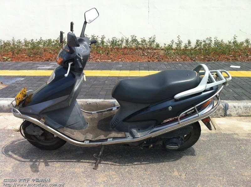 出个人五羊本田大公主125踏板99年进口机 - 摩
