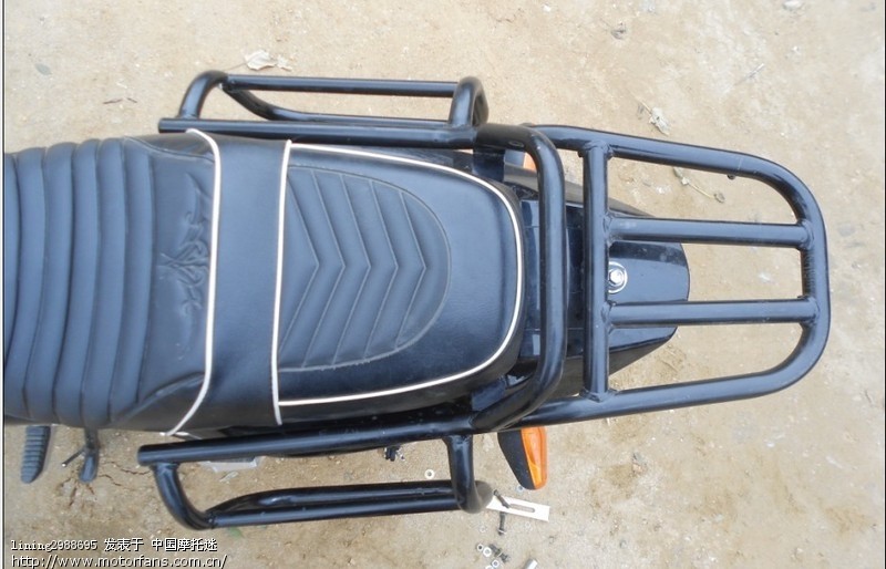 晒晒我的铃木锐爽EN125-3F 安装货架 尾箱及