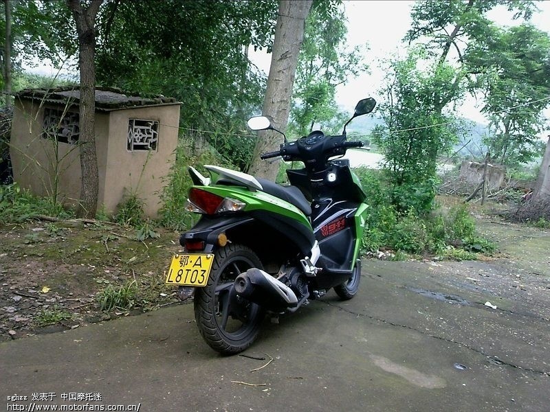 摩友请留意绿色本田弯刀(被盗) - 摩托车论坛 - 