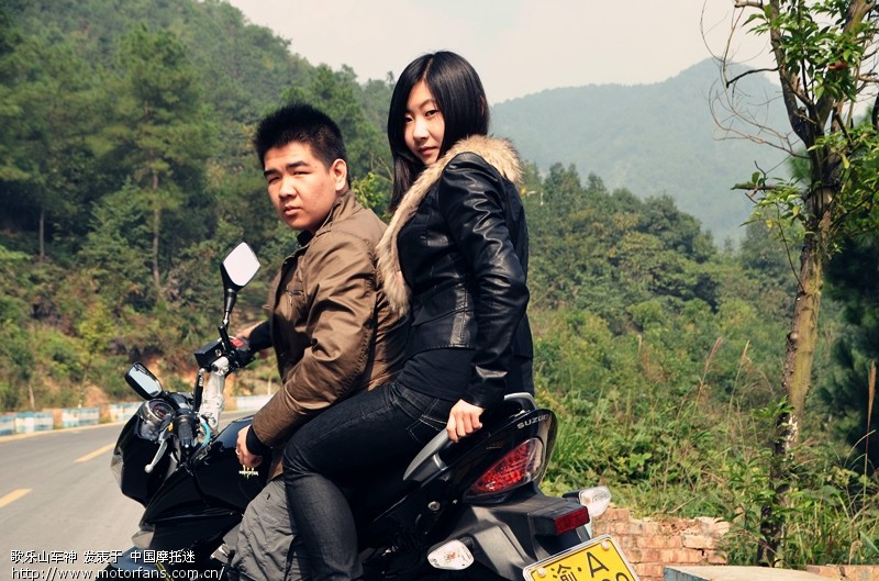 天冷了 发发图收车了 - 豪爵铃木-骑式车讨论专