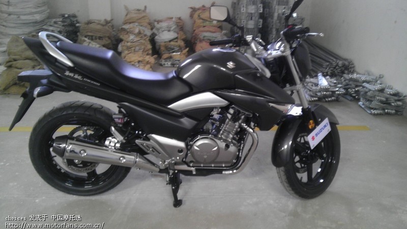 不算新手,但是是新车!为了上牌! - 豪爵铃木 - 骊