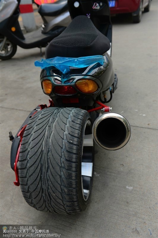 加宽胎,气动悬挂。 - 维修改装 - 摩托车论坛 - 中