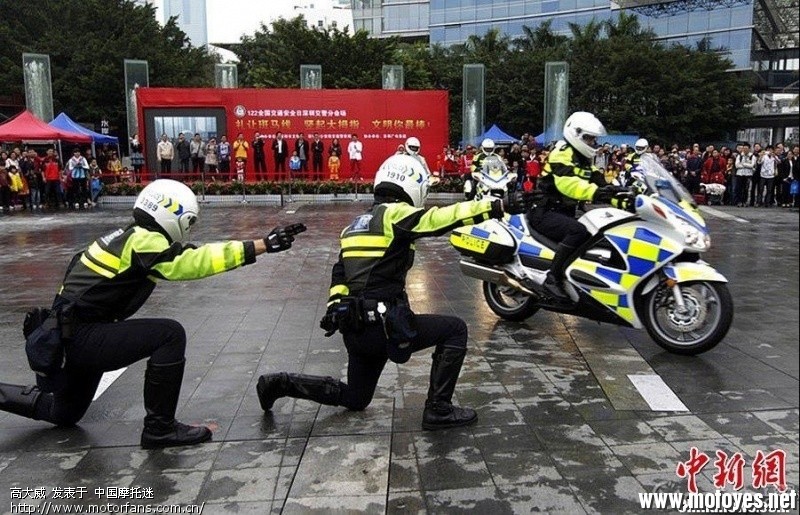 广东深圳特区交警江南stlye - 天下大排 - 摩托车