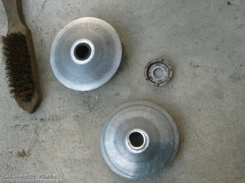 马杰斯特曲轴花键磨损,请教个问题 - 摩托车论
