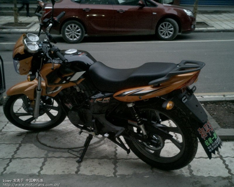 建设摩托车骑士 150cc JS150-3C R6 瞬 ,发货了