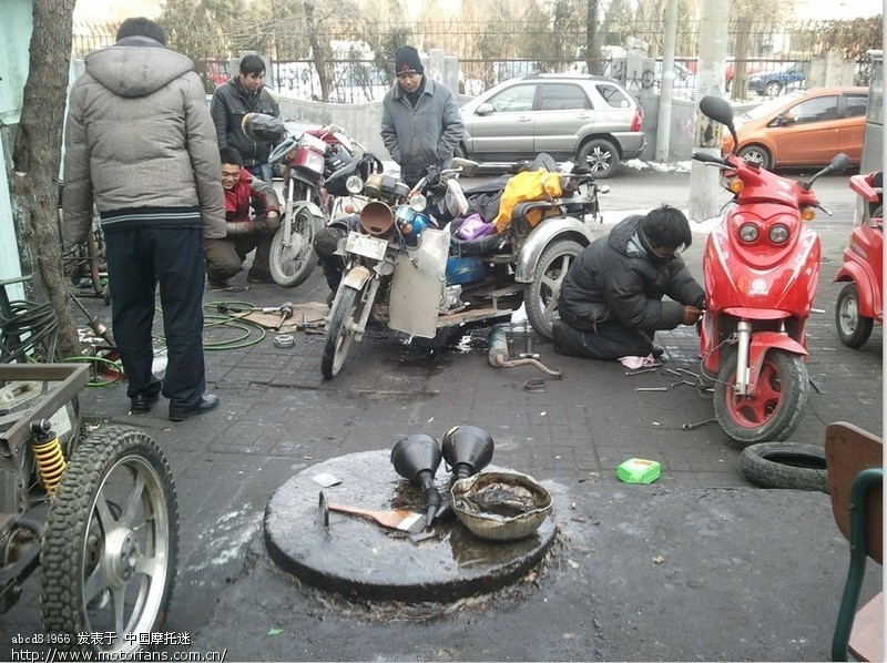 钱江150油冷改正三轮,月底叫去试车 - 三轮挎子