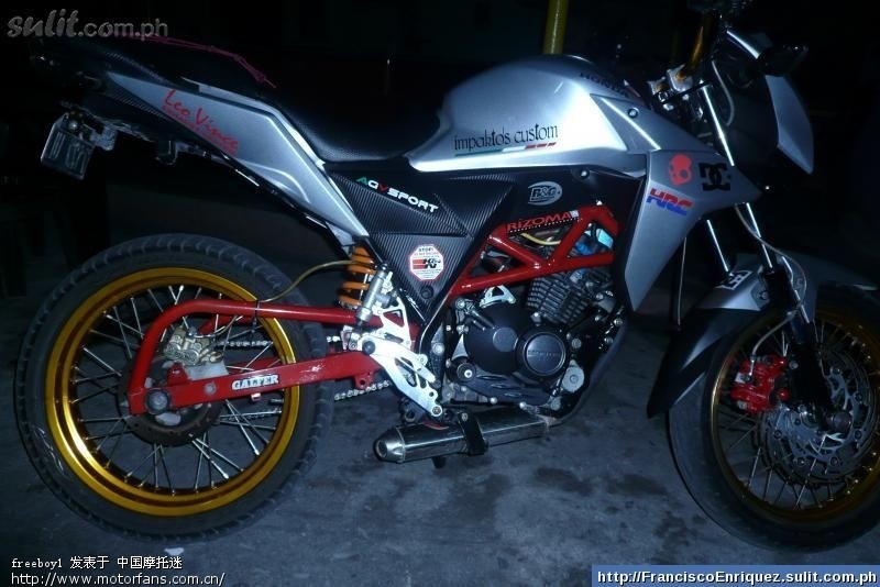 【改装】 cb 110 龙卷风-五羊本田-锋朗125-摩托车版图片