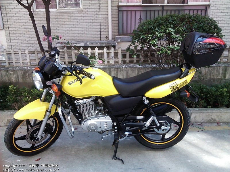 EN125-3F后备箱问题 装过的 帮忙 谢谢 - 豪爵