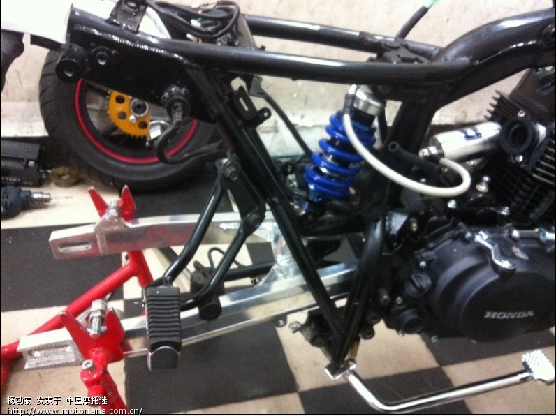 春风狒狒想怎么改就怎么改 - 摩托车论坛 - 春风