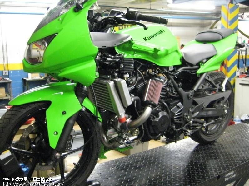 ■ 假如 隆鑫650的的车身 + Ninja250小忍者的