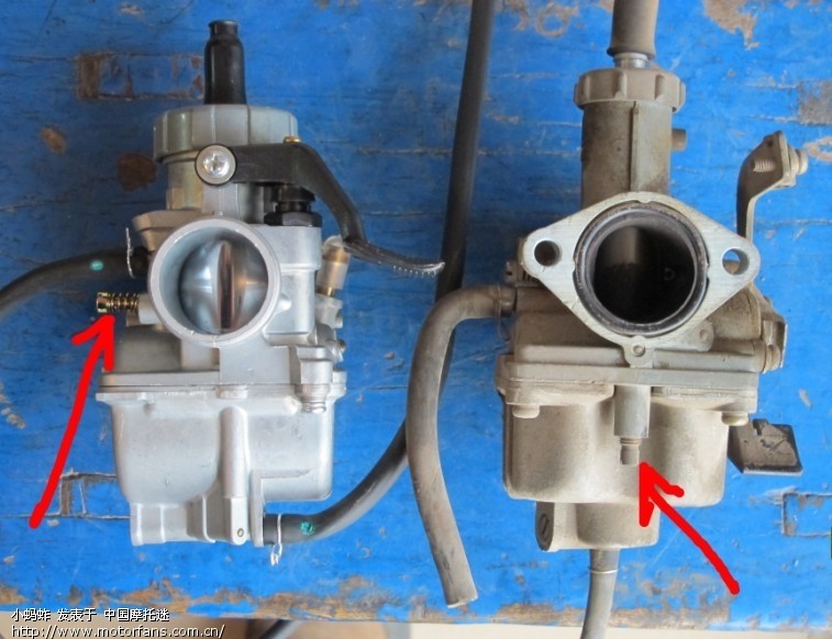 嘉陵翼侠150越野车改装空滤,化油器 - 嘉陵摩托