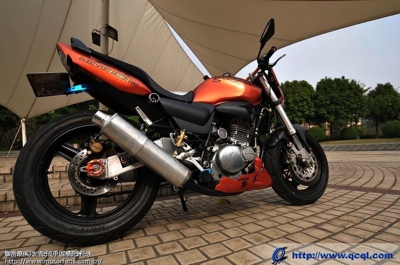 黄石豪爵EN125-3F改装2 - 豪爵铃木 - 摩托车论