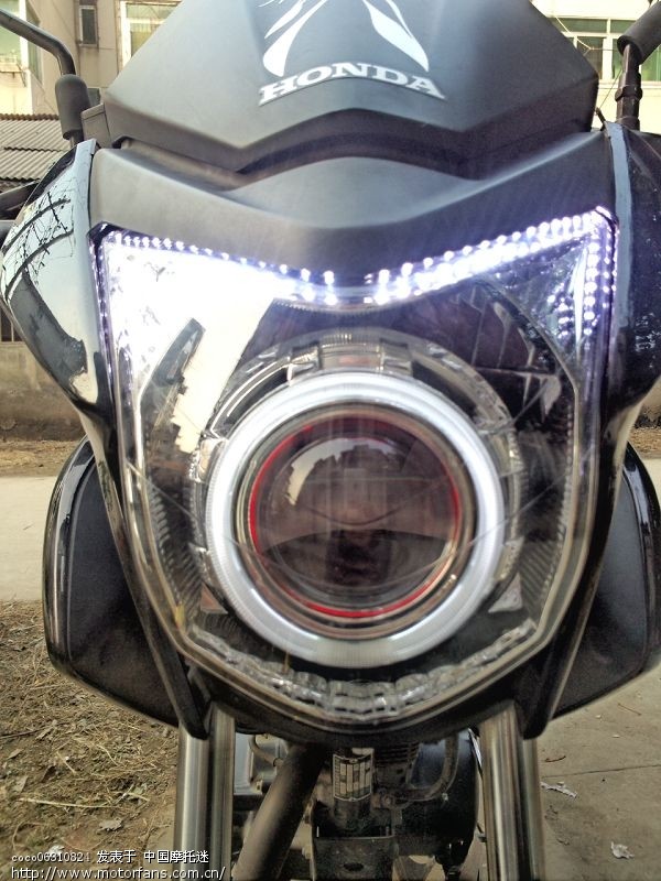 摩托车装什么大灯照路面比较亮 - 新大洲本田
