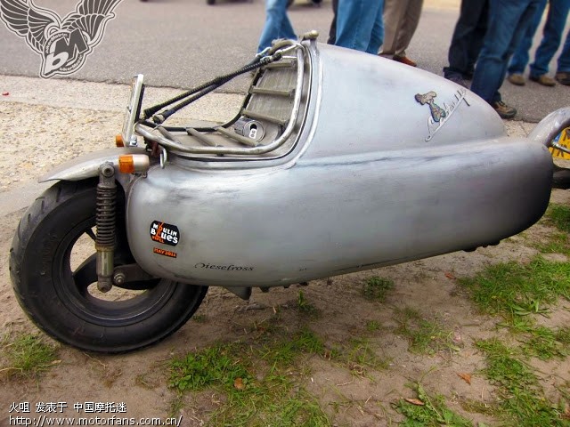 使用大众4缸柴油机的自制大排量摩托车 - 维修