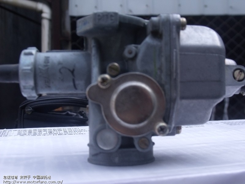 网购二手台湾产京滨化油器,请高手明辨真伪!(多