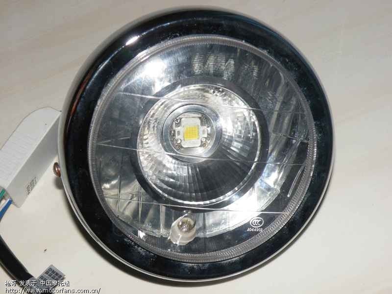 劲隆E太子卤素灯改LED大灯全过程及体会 - 摩