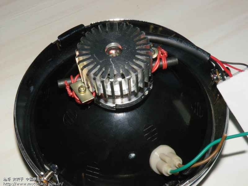 劲隆E太子卤素灯改LED大灯全过程及体会 - 摩