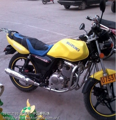 路遇杂牌垃圾车手,哎。 - 豪爵铃木-骑式车讨论