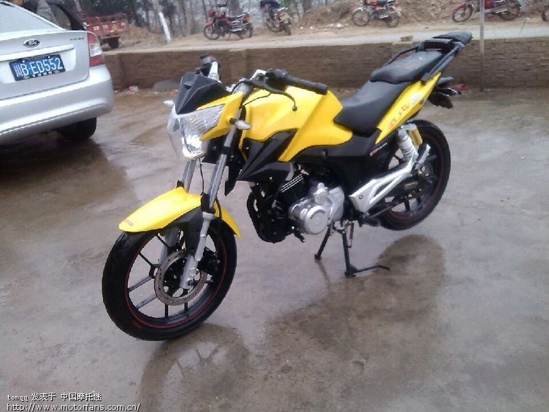 『醒目』自己动手换摩托车大架 - 维修改装 - 摩