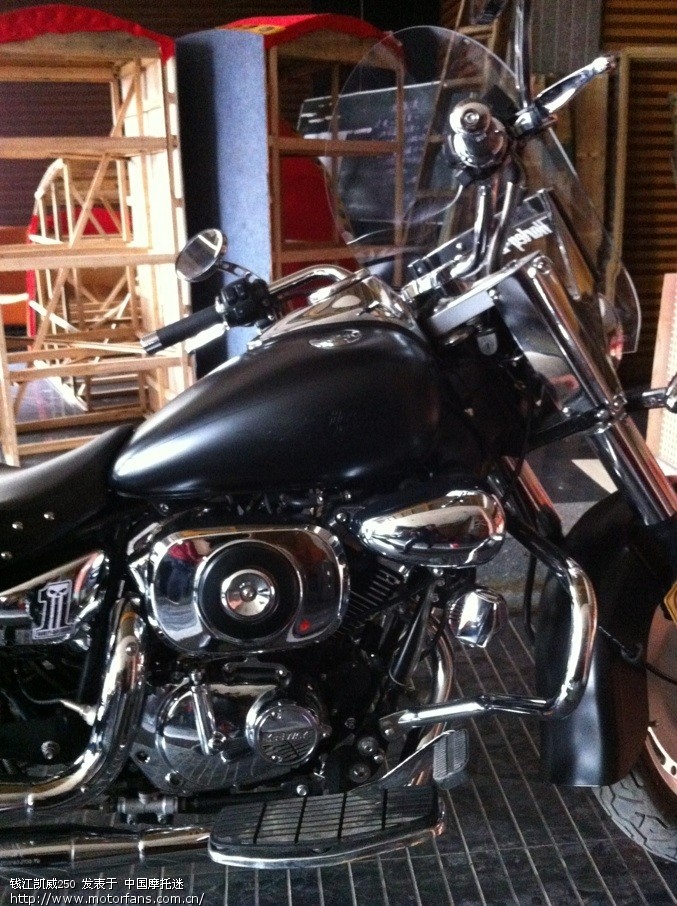 ★凯威修好了!附:改装图 及马蹄声视频 - 摩托车