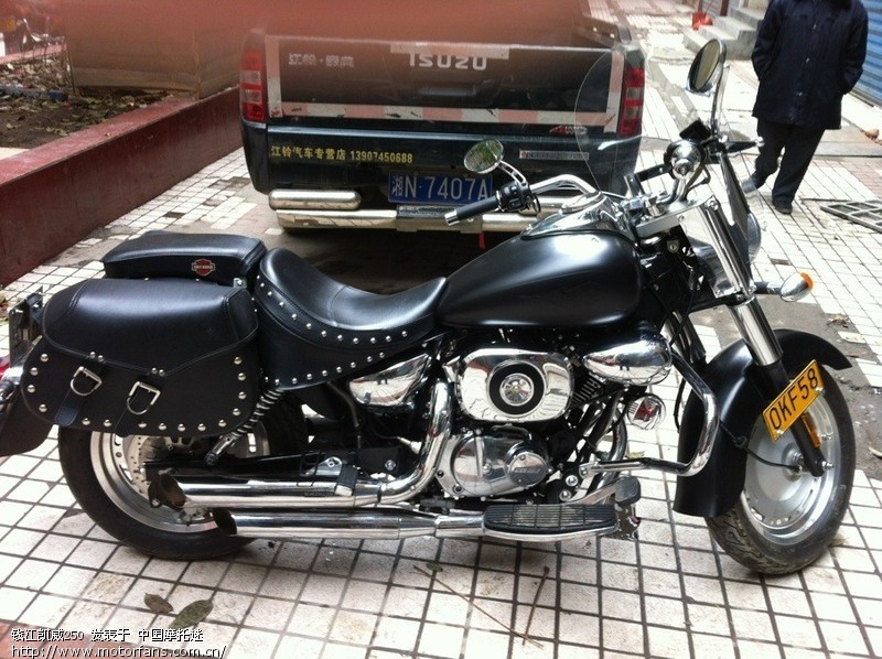 ★凯威修好了!附:改装图 及马蹄声视频 - 摩托车