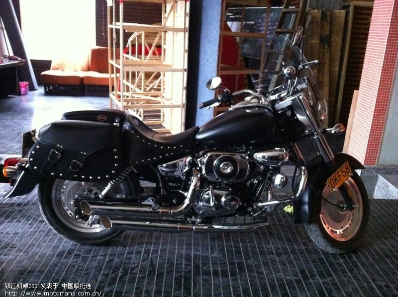 ★凯威修好了!附:改装图 及马蹄声视频 - 摩托车