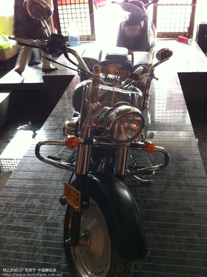 ★凯威修好了!附:改装图 及马蹄声视频 - 摩托车