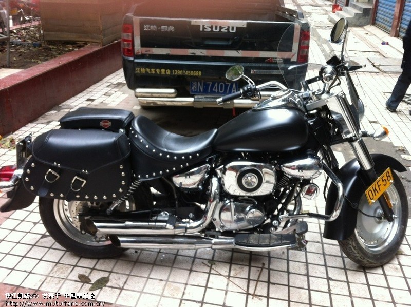 ★凯威修好了!附:改装图 及马蹄声视频 - 摩托车