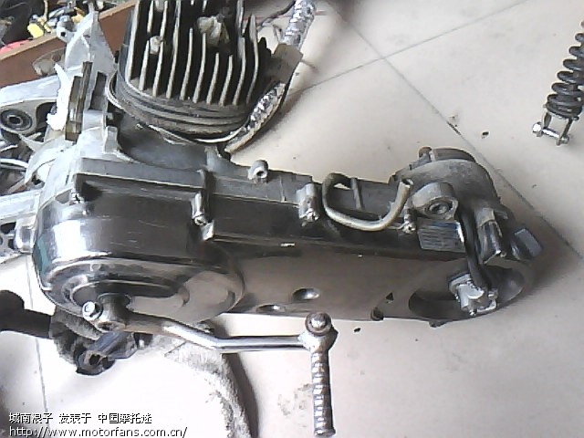 50两冲程摩托车起动机问题【已上图】 - 维修改