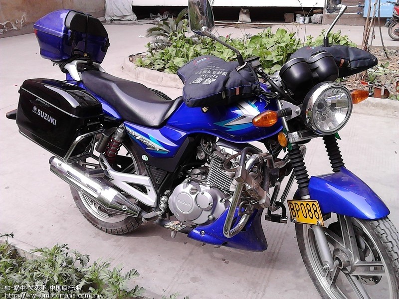 en150装边箱 - 四川摩友交流区 - 摩托车论坛 -