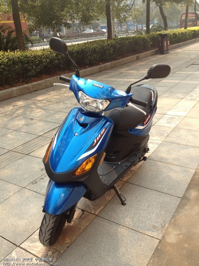 2013款骚蓝JOG100提车~! - 摩托车论坛 - 摩托
