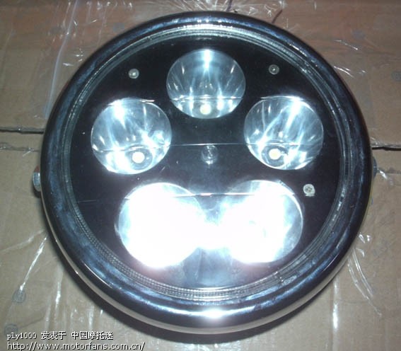 ybr125摩托车LED前大灯总成,前景如何? - 雅马