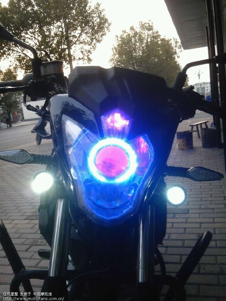 比亚乔罗宾逊150-8改装3.5透镜 - 维修改装 - 摩