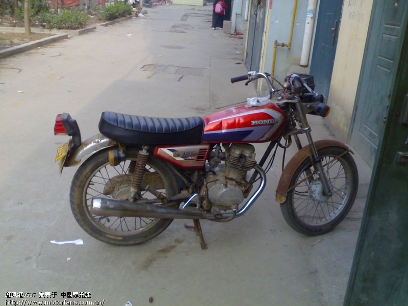 本田CG125 改装坐垫 大家看看好看吗 - 维修改