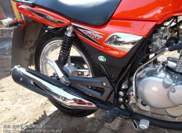 豪爵铃木--运动版-钻豹125-2A 的--骑行报告 - 豪