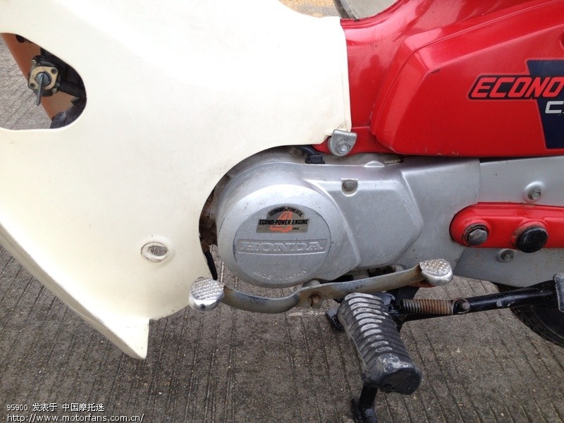 91年19000公里本田c70 - 弯梁世界 - 摩托车论