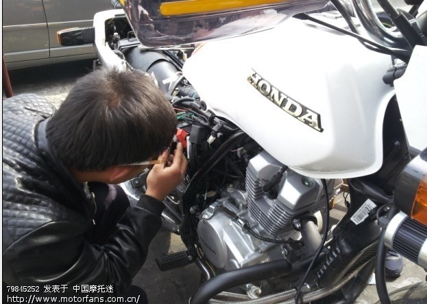 标题要够长。cbx150 偶滴改装! - 上海摩友交流