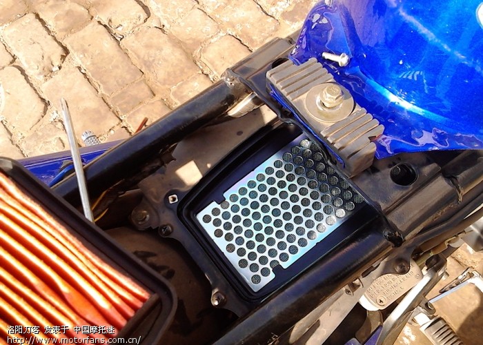 力帆kp150 1940公里 清空滤 - 力帆摩托 - 力帆