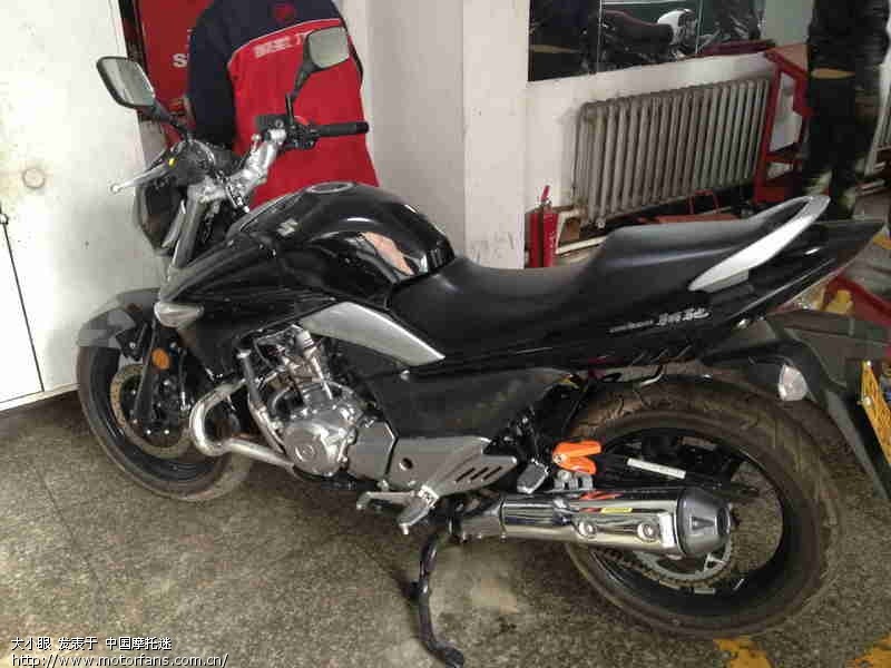 昨天把GW250拉高速,今天换机油 - 豪爵铃木-骑