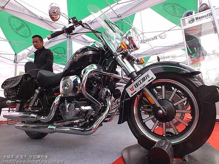 在江西九江市车展上的摩托车 - 摩托车论坛 - 钱