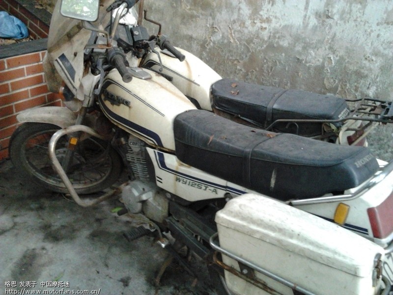 五羊款经典警用车饕餮大餐。 - 五羊本田 - 摩托