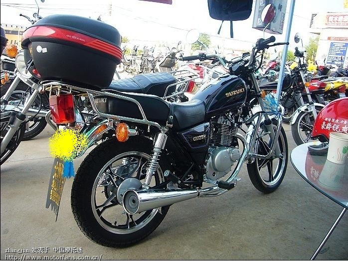 便宜转让沪A私牌铃木gn125九成新 - 摩迷交易