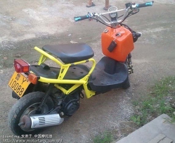 本田艇王250cc水冷 改装祖玛 - 维修改装 - 摩托